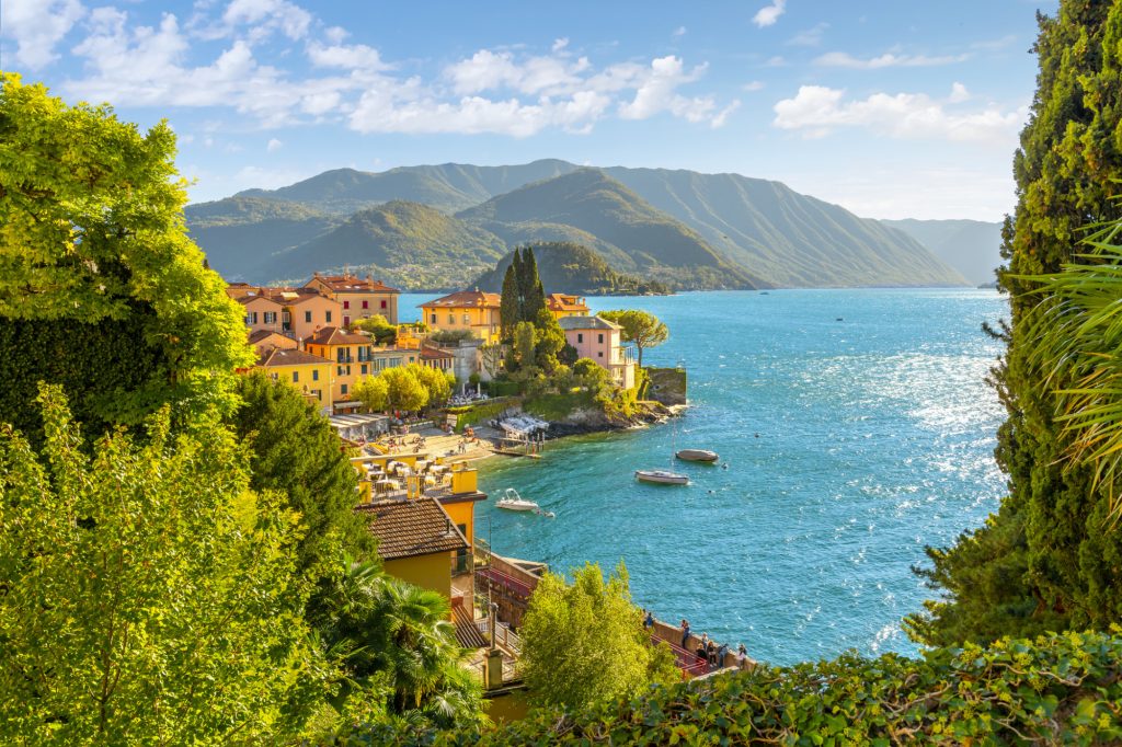 danau como italia, salah satu destinasi wisata favoritnya crazy rich