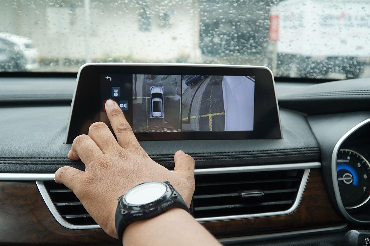 kamera dashcam, parkir